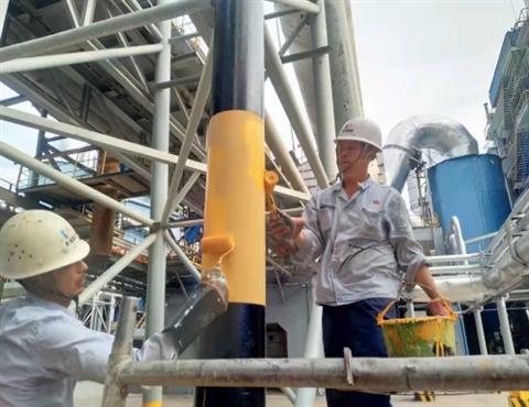 华体会网页版-华体会（中国）,公司职工翻新厂区一角                                      